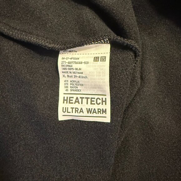 Uniqlo | Size XL | HEATTECH Ultra Warm Longsleeve T-Shirt - Picture 5 of 6